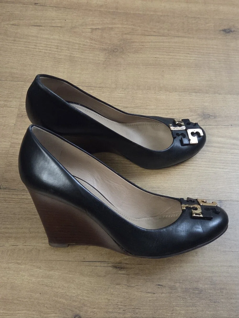Tory Burch Lowell Wedge Pumps